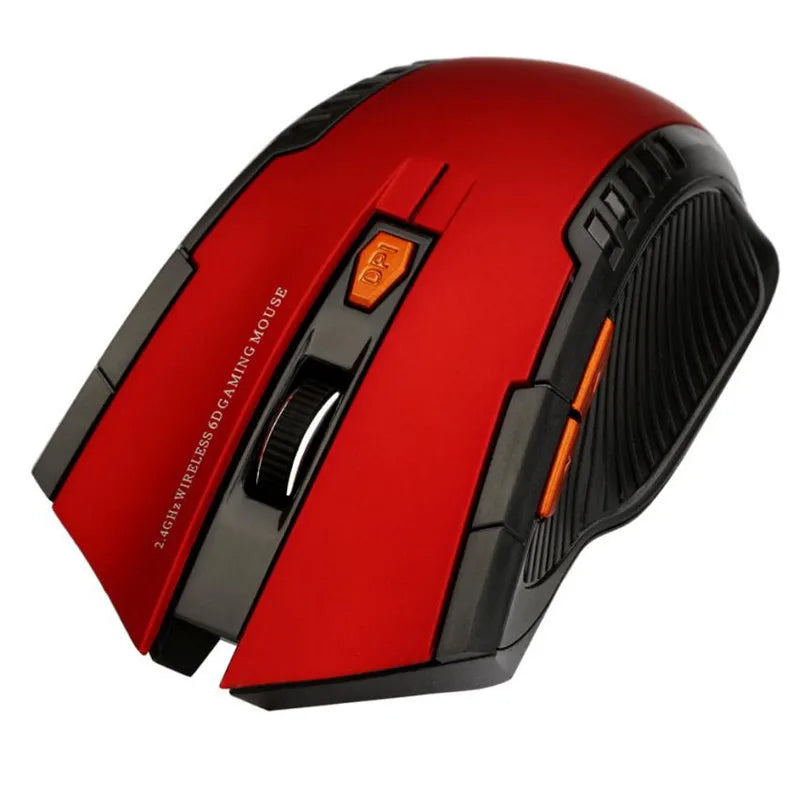 2.4G Wireless Mouse 1600DPI Optical Mouse Gamer for Computer 6 Buttons Wireless Mice with USB Receiver for PC Laptop Accessories