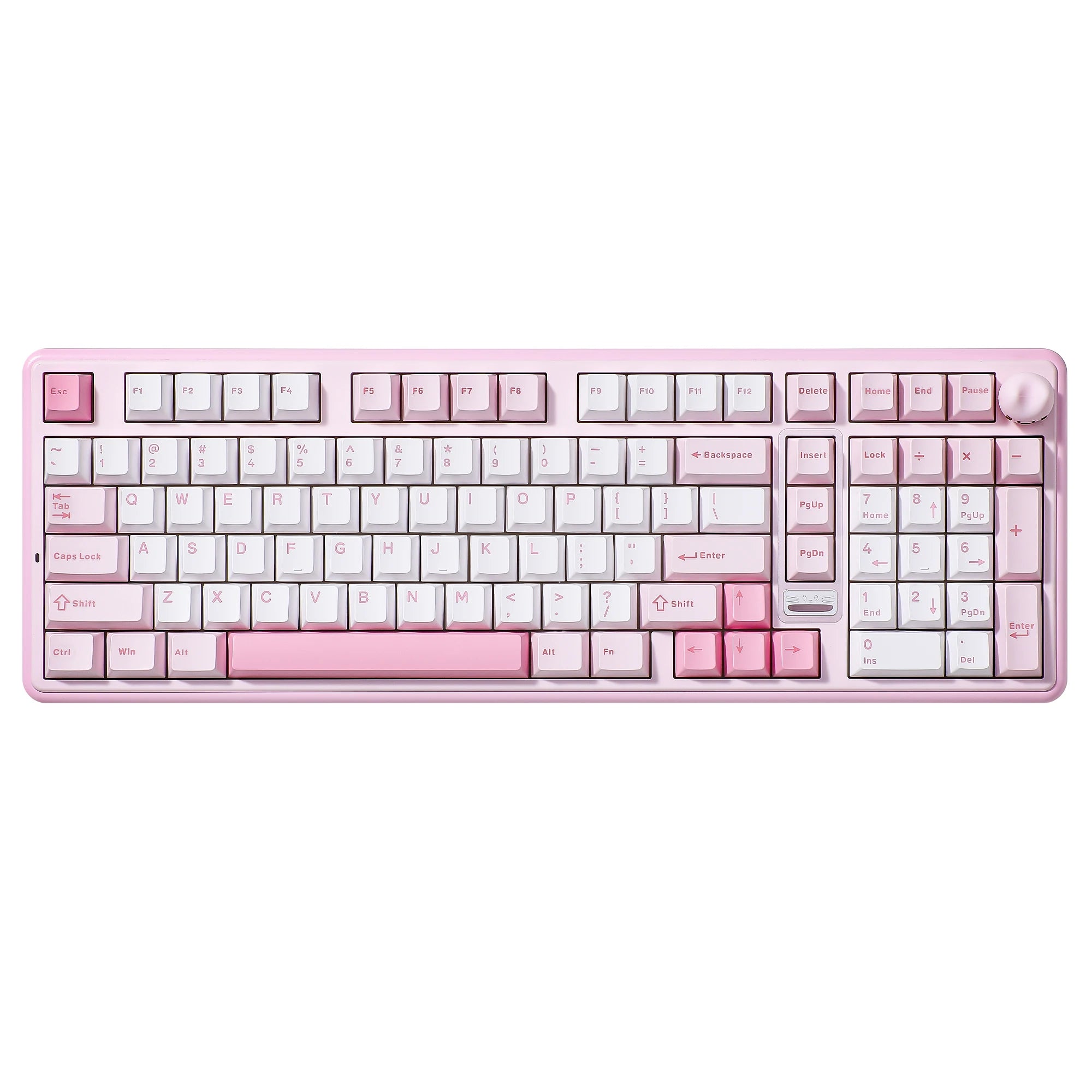 YUNZII B98 PRO QMK/VIA Wireless Mechanical Keyboard, 96% Layout...