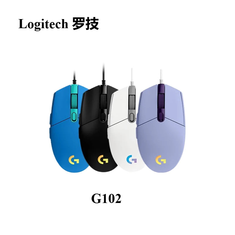G102/G304 Logitech Lightspeed Wireless Gaming Mouse with 12K Hero Sensor - No Driver Required for Enhanced Gaming Experience