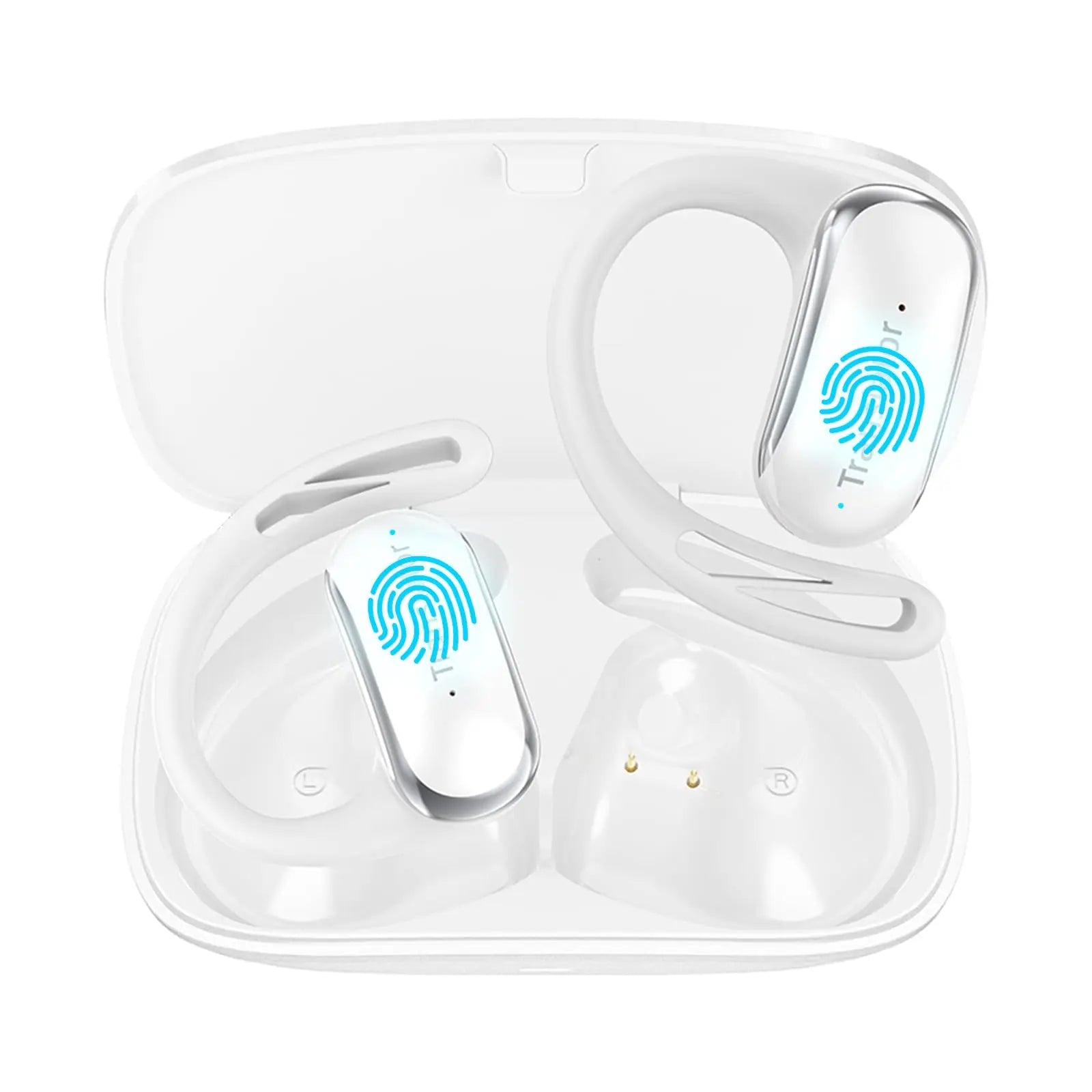 AI Translation Earbuds Real Time, 144 Language Translator Earbuds Open Ear Design 3-in-1 Bluetooth Translating Headphones